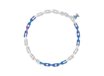 Louis Vuitton Monogram Chain Necklace "Multicolor"