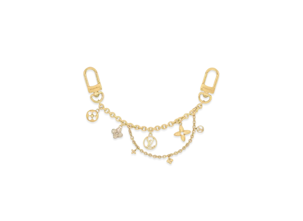 Louis Vuitton Blooming Garden Bag Charm "Gold"