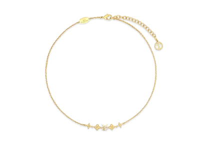 Louis Vuitton Baby Louis Necklace "Gold"