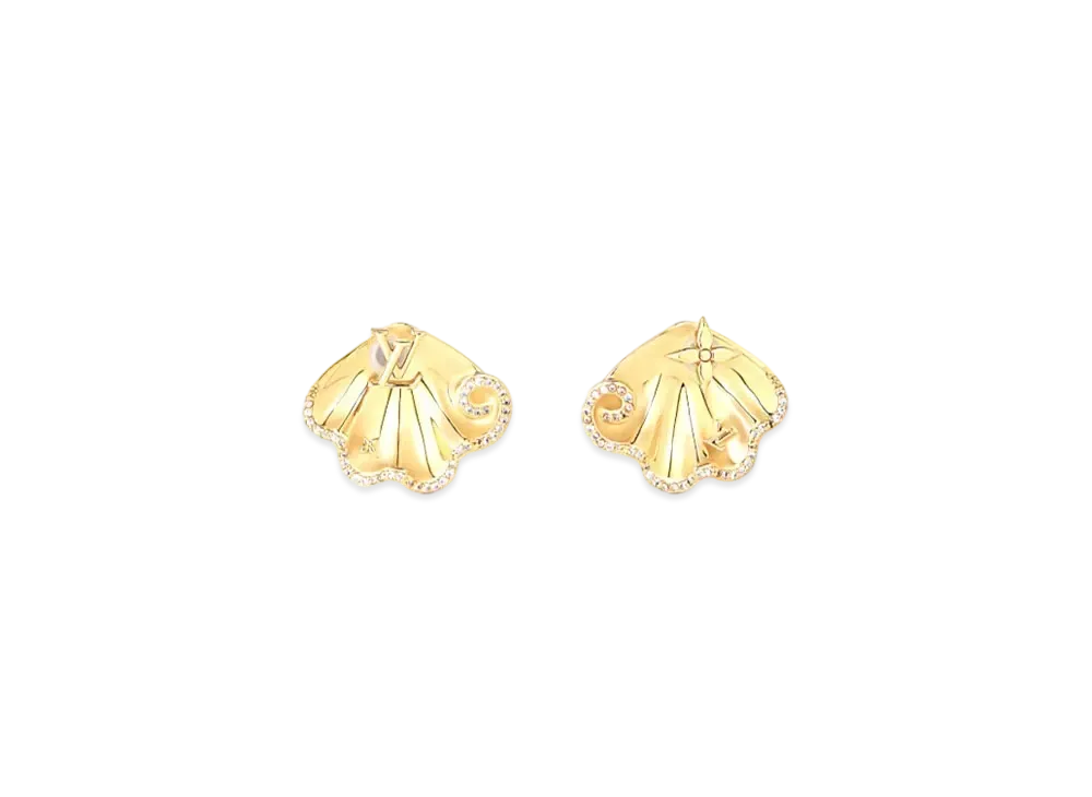 Louis Vuitton LV Aquatic Earrings "Gold"