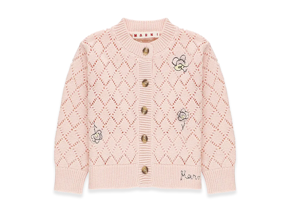 MARNI Kids Sweaters "Pink"