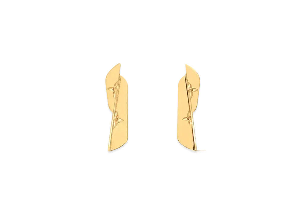Louis Vuitton LV Filigram Earrings "Gold"