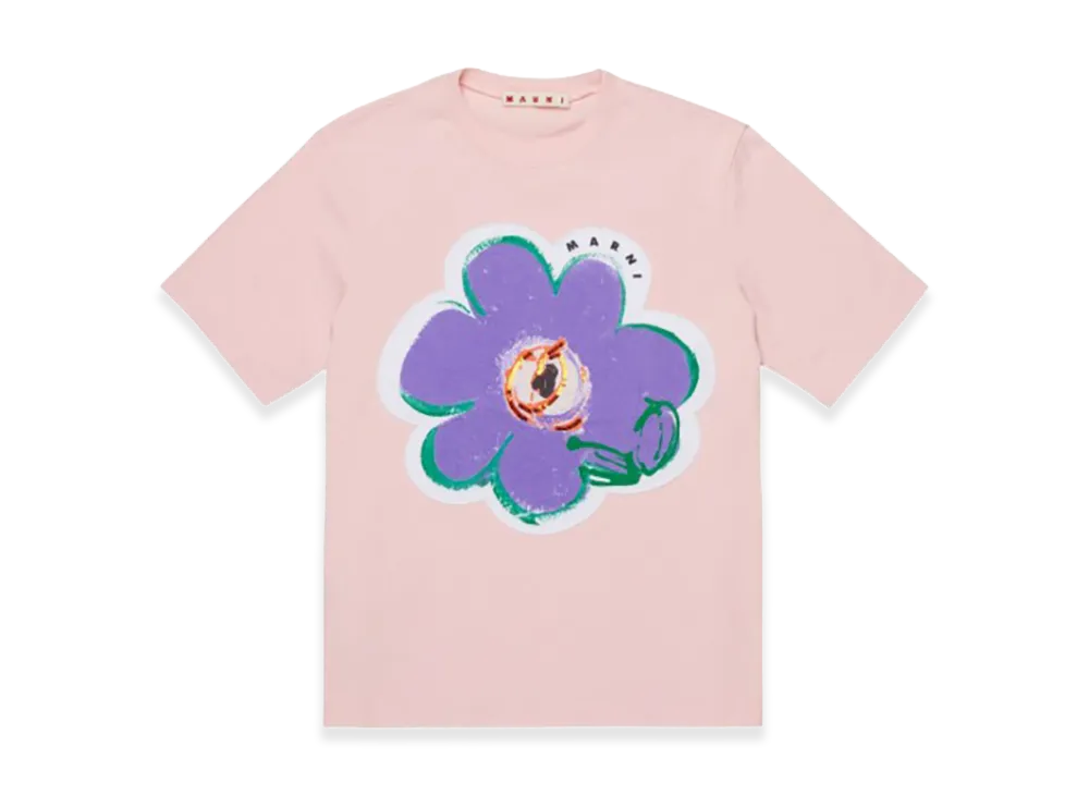 MARNI Kids T-Shirts "Pink"