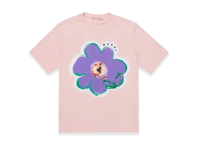 MARNI Kids T-Shirts "Pink"