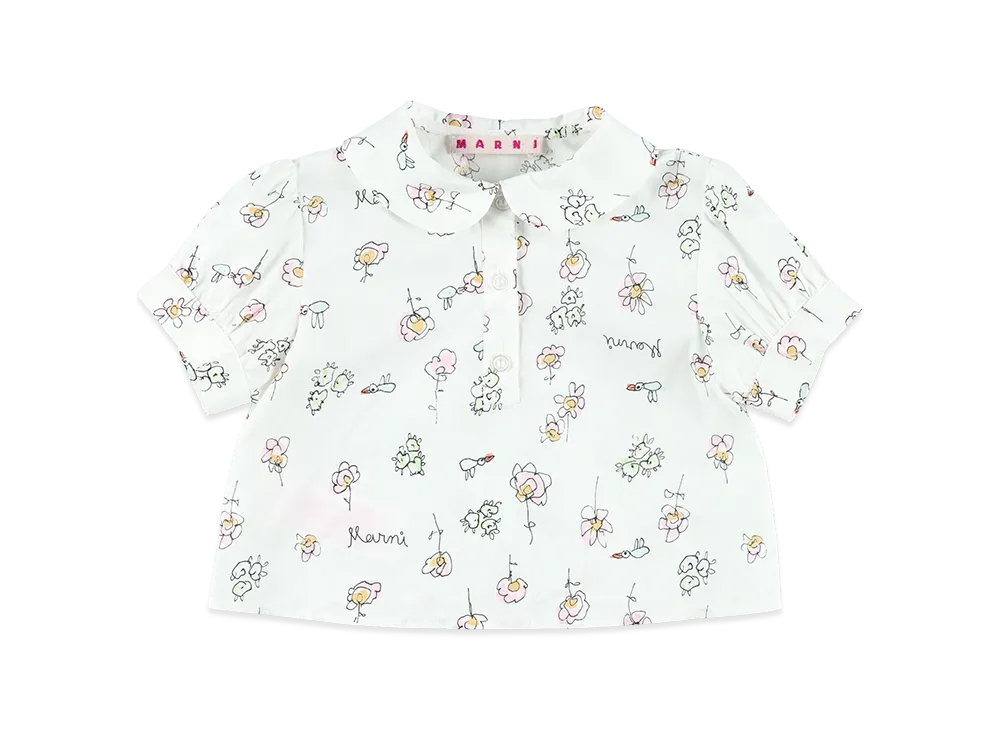 MARNI Kids Shirts "White"