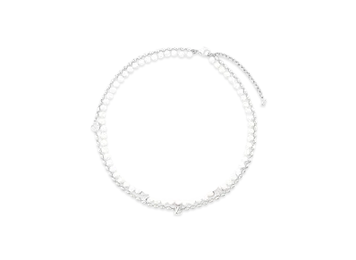 Louis Vuitton Pearls Fusion Necklace "Silver"