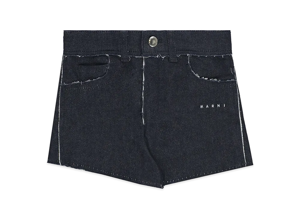 MARNI Women's Shorts With Logo "Black"