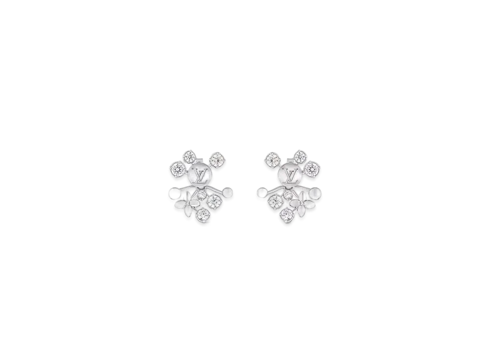 Louis Vuitton LV Constellation Earrings "Silver"