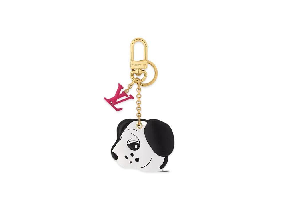 Louis Vuitton Animogram Dalmatian Key Holder And Bag Charm