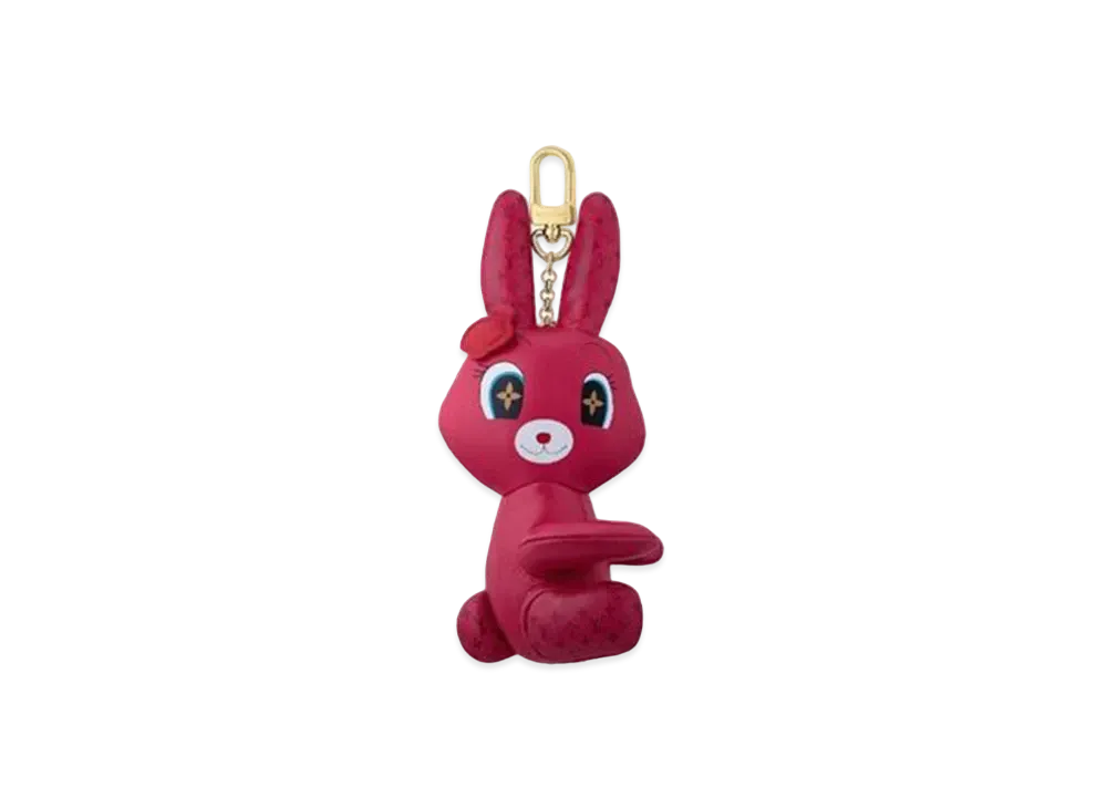 ルイヴィトン キーホルダー・アニモグラム ラビット "ローズ" M01979