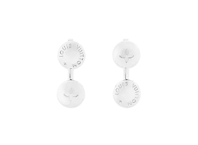 Louis Vuitton LV Studs Earrings "Palladium"