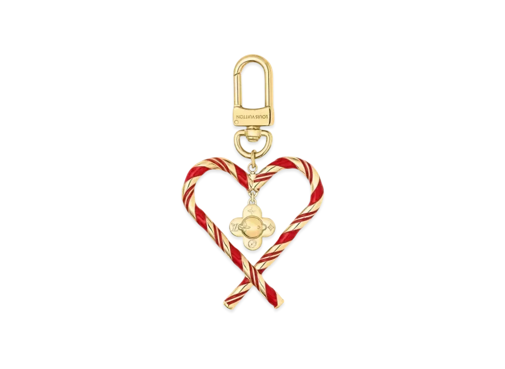 Louis Vuitton Vivienne Xmas Bag Charm "Dore"