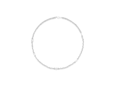 Louis Vuitton LV Cable Necklace "Silver"