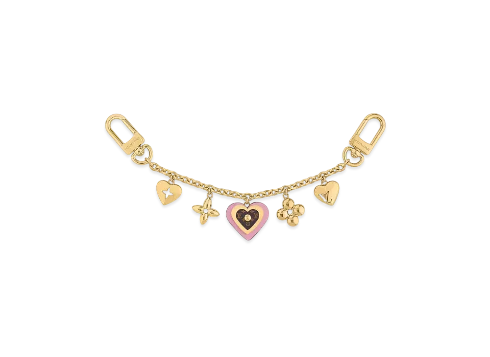 Louis Vuitton My Heart Bag Chain Monogram Flowers "Dore"