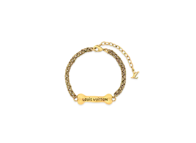 Louis Vuitton LV Bone Bracelet "Gold"