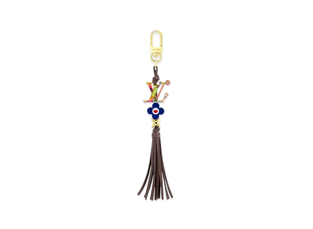 Louis Vuitton x Takashi Murakami LV Bloom Superflat Key Holder "Multicolor"