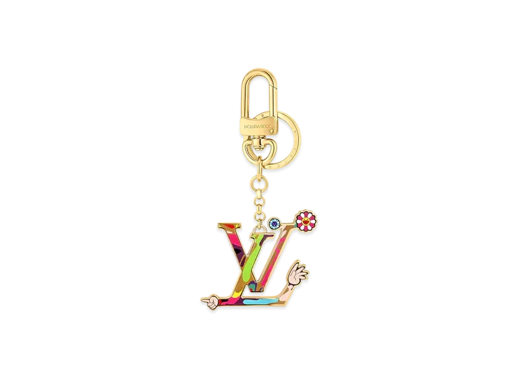 LOUIS VUITTON 村上隆 キーホルダー・LV アイコニック LOUIS VUITTON 村上隆 キーホルダー・LV アイコニック
