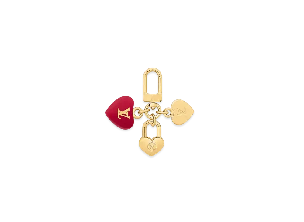 ルイヴィトン マイクロ チャーム・LV ハート 