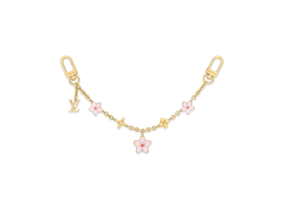 Louis Vuitton x Takashi Murakami Cherry Blossom Bag Chain Monogram Flowers "Dre"