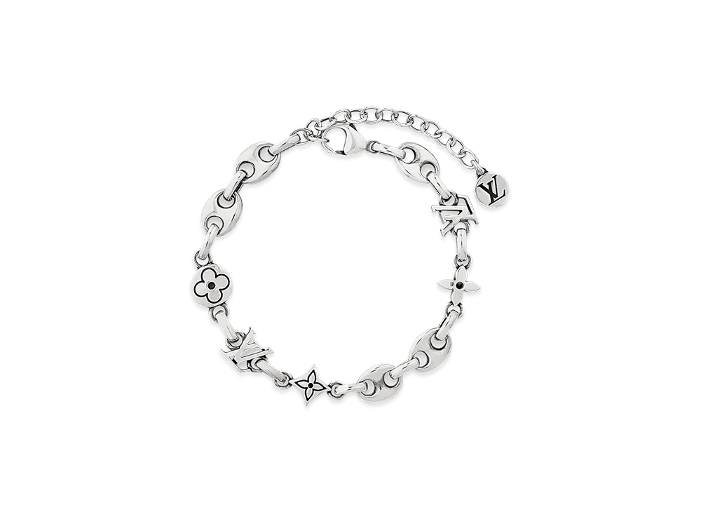 Louis Vuitton LV Sailor Bracelet "Silver"