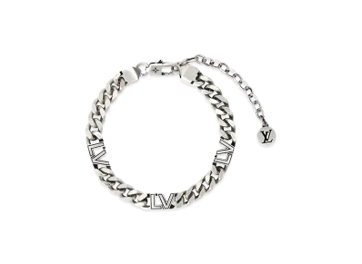 Louis Vuitton LV Club Chain Bracelet "Silver"