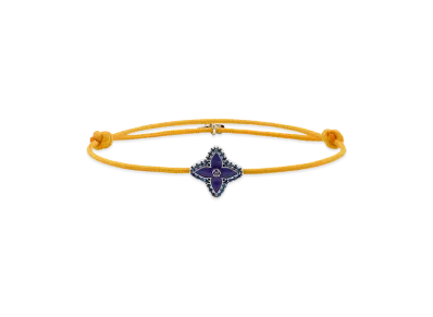 Louis Vuitton Monogram Stessia Cordon Bracelet "Yellow"