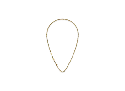 Louis Vuitton Monogram Row Necklace "Gold"