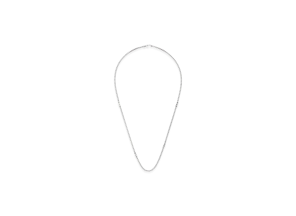 Louis Vuitton Necklace LV Tailor Small Chain "Silver"