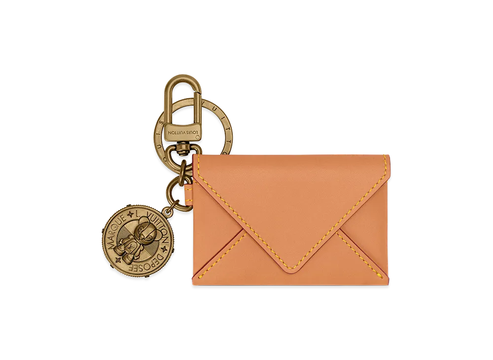 Louis Vuitton Key Holder & Bag Charm LV Envelope "Brown"