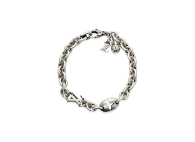 Louis Vuitton Monogram Flower Bracelet "Silver"