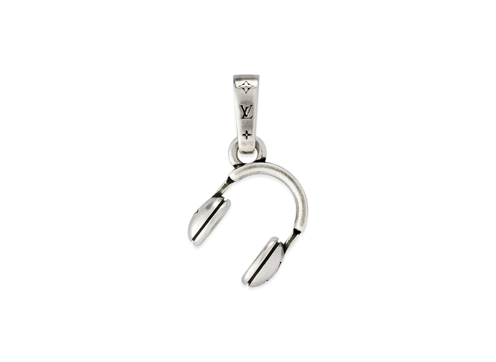 Louis Vuitton Headphone Charm "Silver"