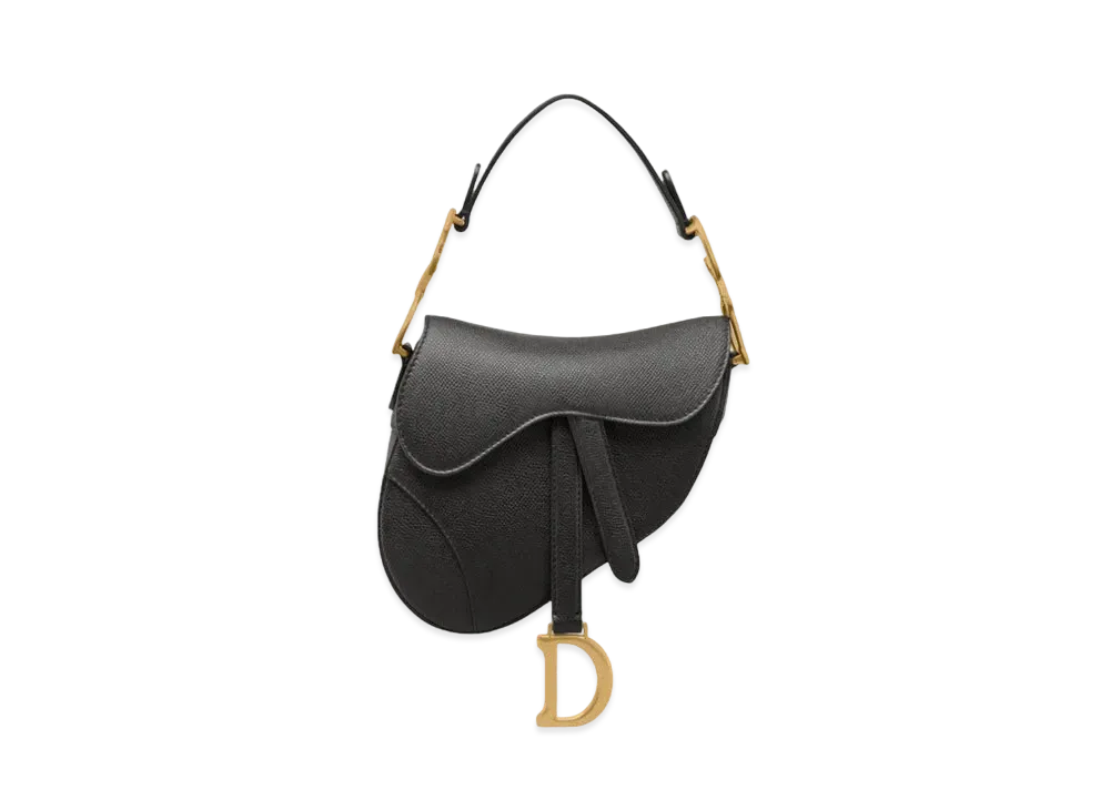 Dior Mini Saddle Bag "Black"