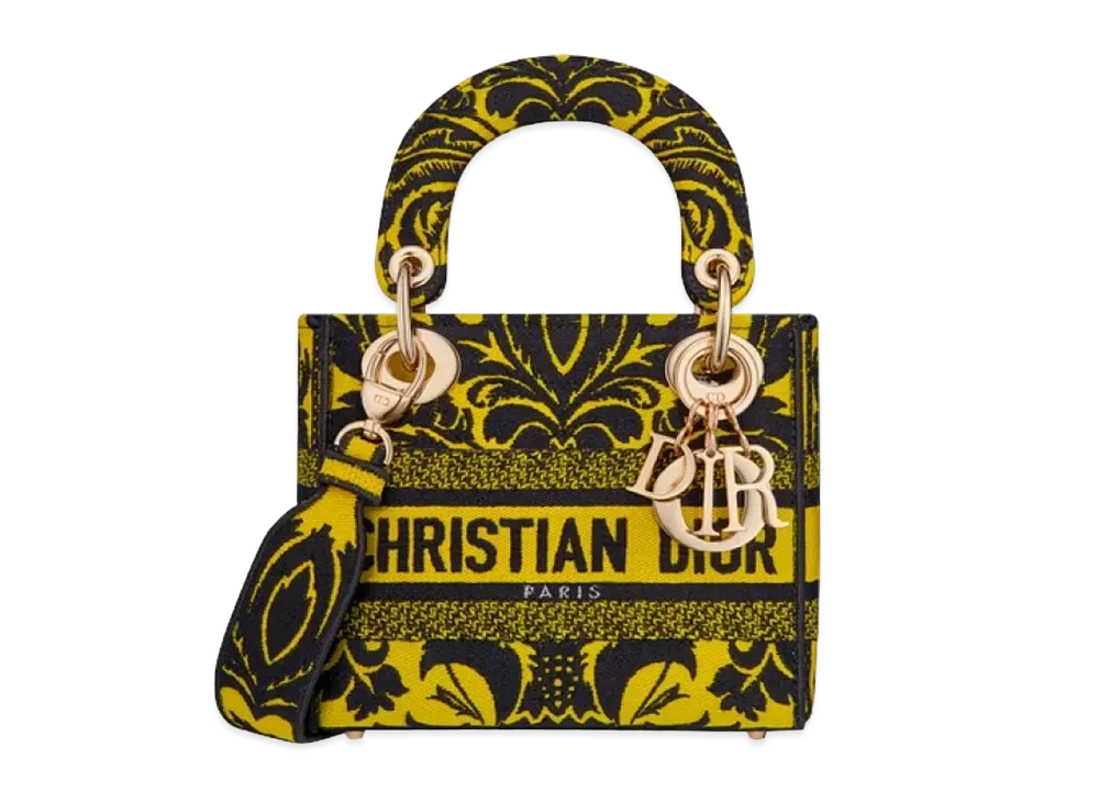 Dior Mini Lady D Lite Bag Ornamental Embroidery "Multicolor"