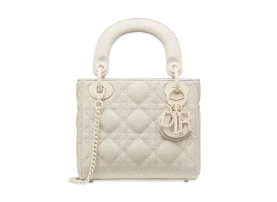 Dior Mini Lady Bag Ultramatte "Latte"