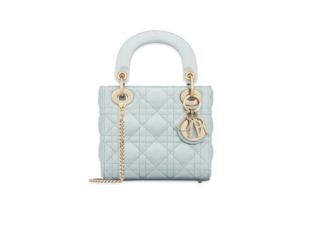 Dior Mini Lady Bag Placid "Blue"