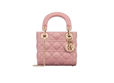 Dior Mini Lady Bag Antique "Pink"