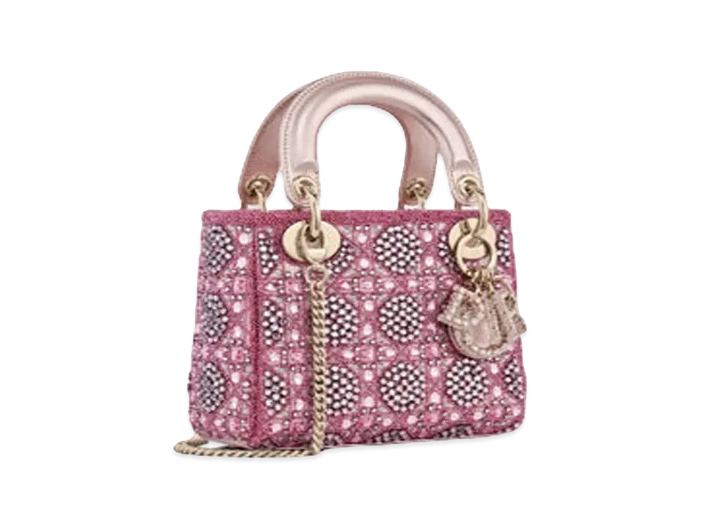 Dior Mini Lady Dior Bag "Pink"