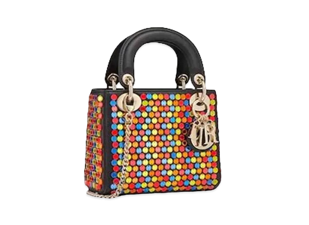 Dior Mini Lady Dior Bag "Multi"