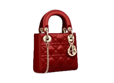 Dior Mini Lady Dior Bag "Red"