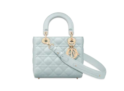 Dior Small Lady Dior My ABCDior Bag Cannage Lambskin "Placid Blue"