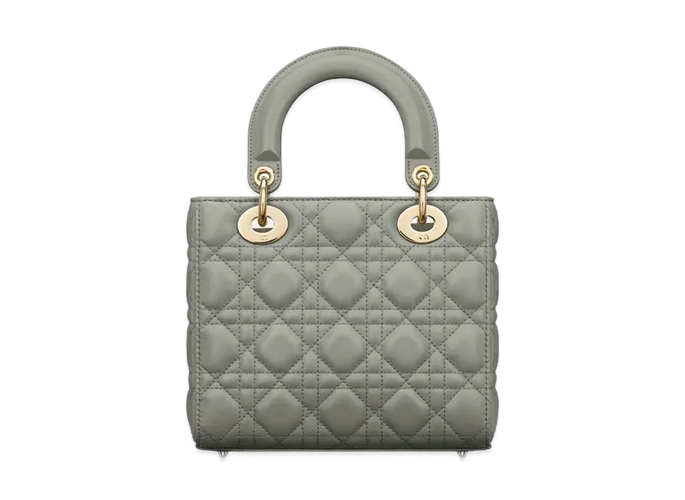 Dior Small Lady My ABC Bag "Stone Gray"