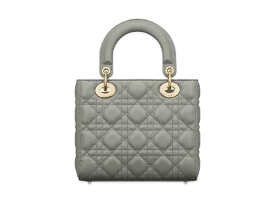 Dior Small Lady My ABC Bag "Stone Gray"