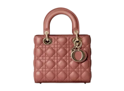 Dior Small Lady Bag My ABCDior Cannage Lambskin "Rust"