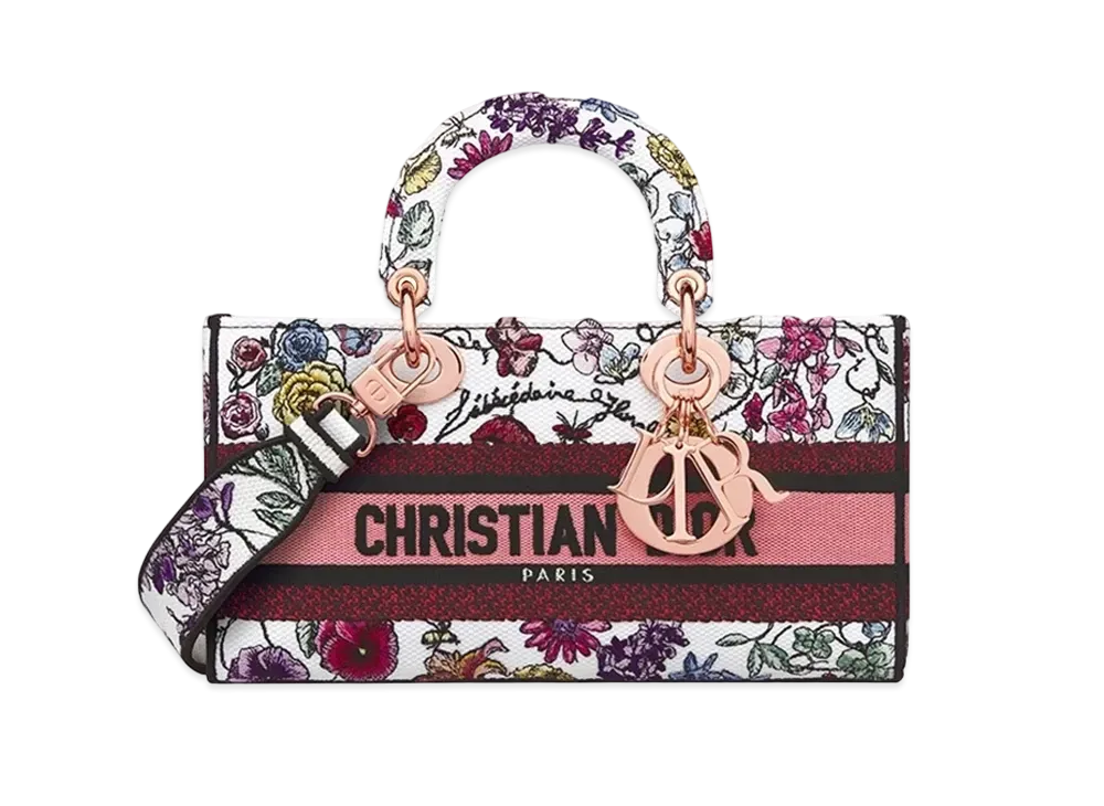 Dior Medium Lady D-Joy Bag Florilegio "Multicolor"