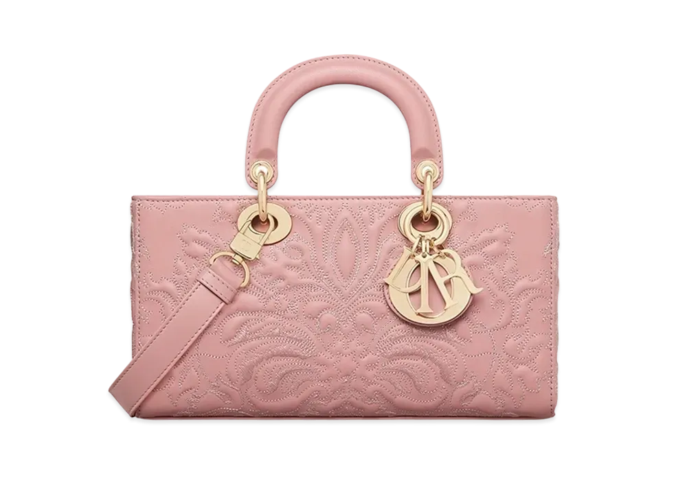 Dior Medium Lady D-Joy Bag "Antique Pink"
