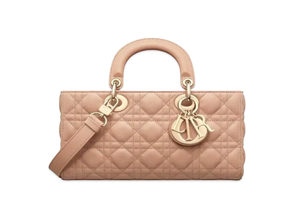 Dior Medium Lady D-Joy Bag Cannage Lambskin "Pink"