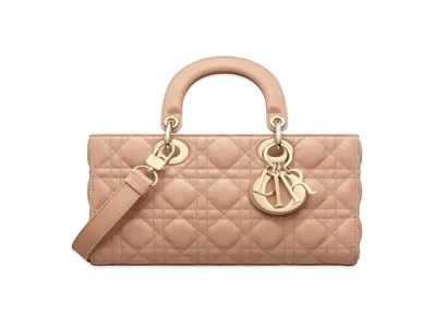 Dior Medium Lady D-Joy Bag Cannage Lambskin "Pink"