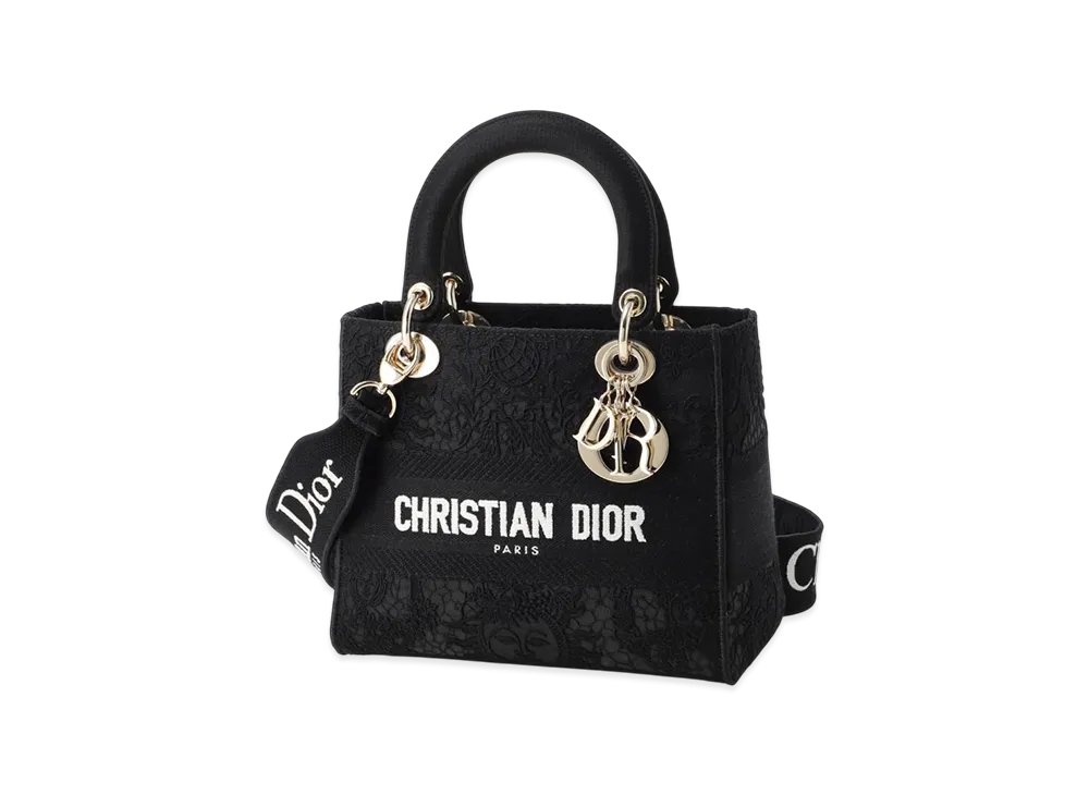 Dior Lady Dior D-Lite Handbag "Black"