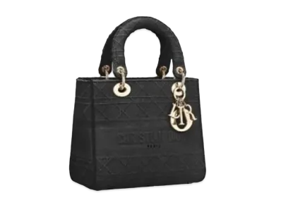 Dior Medium Lady D-Lite Bag "Black"