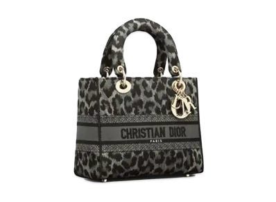 Dior Medium Lady D-Lite Bag "Gray"